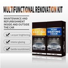 Car Scratch Remover Car Polishing Paste With Sponge Rubbing Compound Car Care