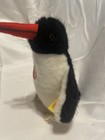Steiff Plush Peggy Penguin 2505 12  Vintage  Original Tag   Button Nice 