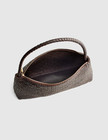 Madewell The Signature Woven Zip Top Shoulder Bag Leather Handwoven Purse