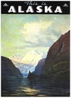 Alaska Vintage Travel Poster