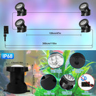 Smart Bluetooth Led Pond Lights Ip68 Waterproof Submersible Underwater Light 4-i