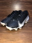 Nike Boys Vapor Edge Shark 4 Cd0077-001 Black Football Cleats Shoes Sneakers 5y