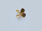 Metal Display Boat Propeller-right Props 28mm Diameter - 1 Pair