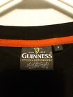 Guinness  Official Licensed Beer Short Sleeve Black Men s T Shirt Size S