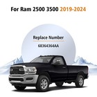 Fit For 2019-2025 Ram 2500 3500 Truck Tailgate Top Protector Molding Trim Cap Us