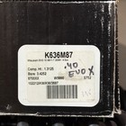 Wiseco Forged Piston Kit K636m87 87mm Bore  040  Over Mitsubishi Evo X 4b11t