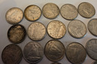  50  80  Silver Canadian Canada Ten Cent Coins Roll  5 Face 1966 And Before