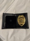 Loss Investigation Security Operations Agent Badge Vintage With Badge Wallet
