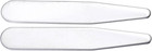 36pc Stainless Steel Collar Stays In Clear Plastic Box For Mens Dress Shirt  Ord