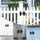 Heavy Duty Barn Door Latch  4 Inch Metal Gate Latches For Wooden Fences
