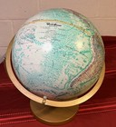 Replogle 12 Inch Globe World Ocean Series 3d Relief Vintage Multiple Swivel