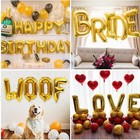 Alphabet A-z Letter Number Foil Balloons Name Party Wedding