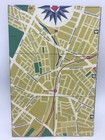 Vintage 1960 s Tourist Travel Map - Tourist Association Of Copenhagen Denmark