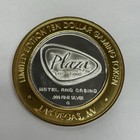  10 Plaza Hotel Las Vegas  999  60 Oz Silver Round Token Gaming Abe Lincoln