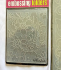 Set Of 4 Darice Embossing Essentials Plastic Embossing Folders