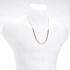 Men s 14k Gold Plated Cuban Link Chain Necklace Box Clasp Safety Lock 9 Mm 26 