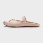 A New Day Women s Imani Satin Ballet Mules Shoes - Pink