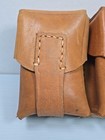 Vtg Leather Ammo Pouch Cartridge Magazine Mauser Mosin Army Military Serbiayugo 