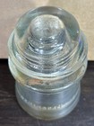 Vintage Hemingray No-16 Clear Glass Insulator