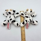 Wubbanub Mary Meyer Cow Pacifier Holder Plush Black White Spotted Set Of 2 Lovey