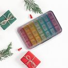 Weekly Pill Organizer 3 Times A Day 7 Day Daily Use Vitamins Holder Portable Box