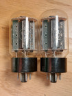 Closely Matched Pair Of Rca 6l6gc Black Plate Vacuum Tubes  ec63