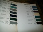 1941 Dodge Dupont Car Auto Paint Chips Booklet- Very Good