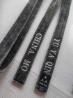 Tkd Black Belt Vintage Style Premium Black Belt Width 5cm For Karate 180cm-340cm