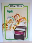 Wurlitzer Lyric Jukebox Flyer Original Phonograph Music Promo Art 8 25  X 11 5
