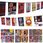 Japanese Flags Festival Restaurant Izakaya Banner Creative Hanging Flag Decor