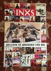 Inxs  Welcome To Wherever You Are  Rare Original 2-sided Promotional Poster