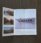 Lake Red Rock Iowa Vintage Brochure Map Marion County Des Moines River Bridge