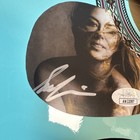 Shania Twain Signed Acoustic Guitar Autograph Jsa Authentic Teal Blue 38   