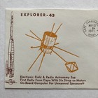 1971 Explorer 43 Commemorative Space Cover Orbits Cachet 3-13-1971