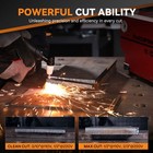 2026 Arccaptain Plasma Cutter Large Led Display 50amps Cutter Machine 110 220v