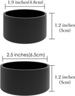 Linkidea 2 Pack Shave Gel Can Rust Holder Silicone No Rust M l Size