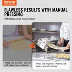 Vevor Manual Dough Sheeter Machine Max 1 2  Dough Roller Pastry Press Machine