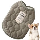 Warm Winter Dog Coat With Harness Hole Dc002 - For Small Dogs And Cats