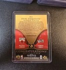 2007 Upper Deck Dual Exquisite Facsimile Auto Reprint Jordan   Lebron