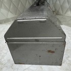 Vintage Sears Craftsman Metal Tool Box Chest With Removable Tray Gray Red Patina