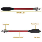 6 5   Aluminum Crossbow Arrows Broadhead Pistol Bolts Archery Crossbow Hunting