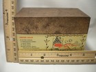 Vintage Mid Century Modern Recipe Holder Metal Mcm Original Great Graphics Usa