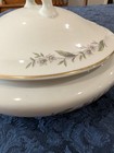 Vintage Embassy Usa Vitrified China Covered Serving Dish 22kt Gold Trim W lidt