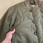 Vintage 40s Wwii Army Military M-1943 Field Parka Pile Filled Jacket Large