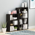 4-tier Bookcase Bookshelf Storage Shelves Strong Home Shelving Office Sturdy New