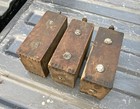 Vtg Lot  3  Antique Ford Model T   A Ignition Coil Buzz Boxes Wood Parts restore