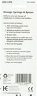 Oral Syringe   Spoon  10 Ml 2 Tsp