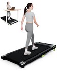 Akluer Walking Pad Under Desk Treadmill Quiet 300 Lbs Capacity With Remote