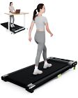 Walking Pad Under Desk Treadmill Quiet 300 Lbs Capacity Portable With Remote