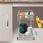 Pull Out Cabinet Organizer  2-tier Pull Out Shelves  Kitchen Cabinet Organizer